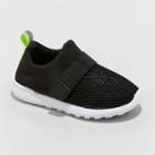 Toddler Boys' Austen Slip-on Apparel Sneakers - Cat & Jack Black