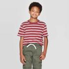 Boys' Short Sleeve T-shirt - Cat & Jack Maroon