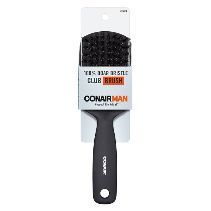 Conair For Men Club Brush - Black