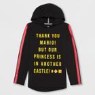Boys' Super Mario Hooded Sweatshirt - Black