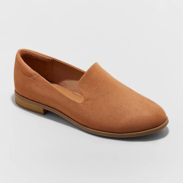 Women's Adeline Loafers - Universal Thread Cognac