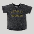 Toddler Boys' Afton Street Short Sleeve Washed T-shirt - Black