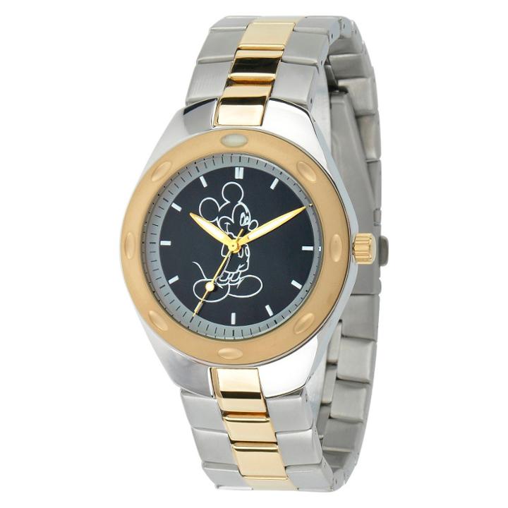 Men's Disney Mickey Mouse Fortaleza Stainless Steel Watch -