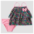 Toddler Girls' Tankini Set - Just One You Made By Carter's Floral Pink
