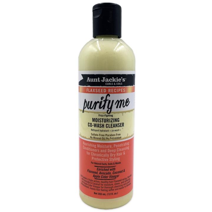 Aunt Jackie's Flaxseed Recipes Purify Me Moisturizing Co-wash Cleanser