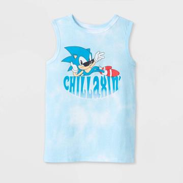 Boys' Sonic Jersey Tank Top - Blue