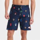 Men's 8.5 Marvel Swim Trunks - Navy