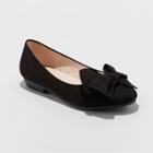 Girls' Stevies #flwrgrl Dressy Ballet Flats - Black