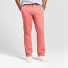Men's Straight Fit Hennepin Chino - Goodfellow & Co Dusty Red