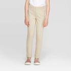 Girls' Stretchy Ponte Uniform Jeans - Cat & Jack Khaki (green)