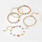 Girls' 5pk Mixed 'oopsy' Daisy Mixed Bracelet Set - Art Class , One Color