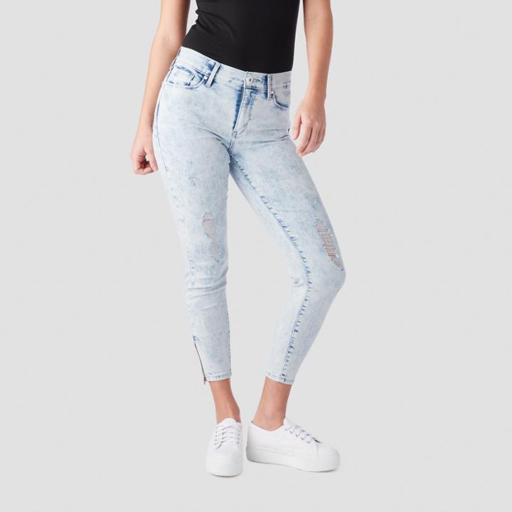 Denizen From Levi's Women's High-rise Ankle Zip Jeggings - (juniors')