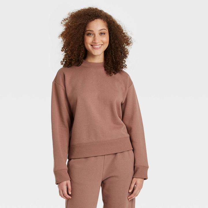 Women's Sweatshirt - A New Day Light Brown