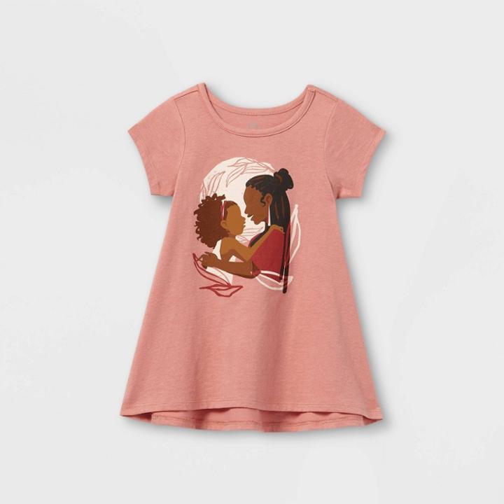Well Worn Black History Month Infant Mother/daughter Dress - Pink Rose