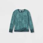 Girls' Fleece Pullover Sweatshirt - All In Motion Green