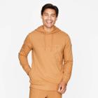 Men's Relaxed Fit Hoodie Sweatshirt - Goodfellow & Co Brown