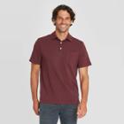 Men's Standard Fit Polo Collared Shirt - Goodfellow & Co Red