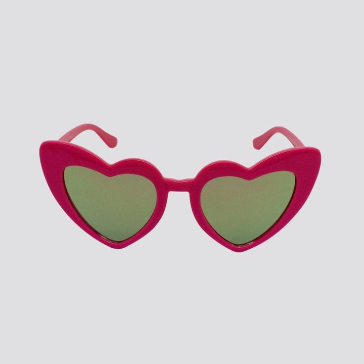 Toddler Girls' Heart Frame Sunglasses - Cat & Jack Pink