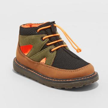 Just Buds Footwear Toddler Boys' Just Buds High Top Fashion Boots - Black
