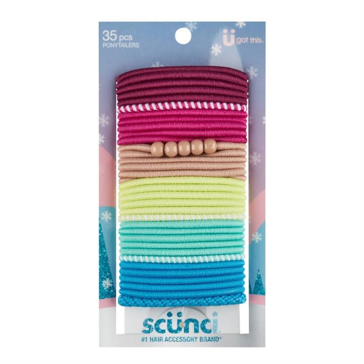 Scunci Assorted Ponytailer Hair Elastic