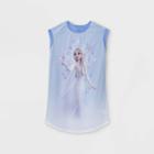 Girls' Frozen Elsa Nightgown - Purple
