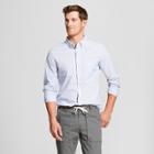 Men's Slim Fit Northrop Long Sleeve Button-down Shirt - Goodfellow & Co Amparo Blue