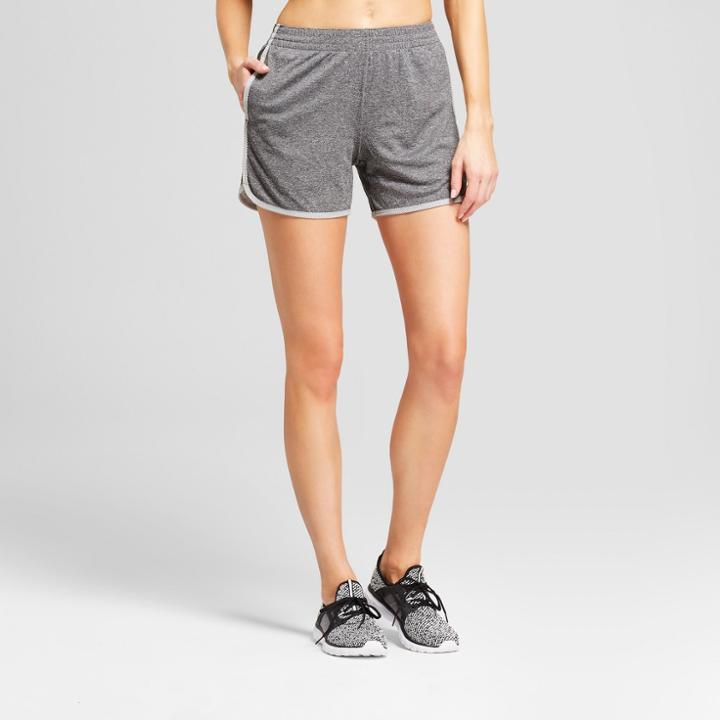 Women's Training Mid-rise Sport Shorts 5 - C9 Champion Dark Heather Gray
