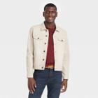 Men's Denim Trucker Jacket - Goodfellow & Co British Khaki