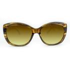 Women's Square Sunglasses With Brown Gradient Lens - A New Day