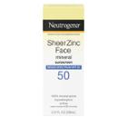 Neutrogena Sheer Zinc Sunscreen Face Lotion - Spf