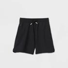 Girls' Quick Dry Board Shorts - All In Motion Black