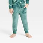 Toddler Boys' Pull-on Plush Micro-fleece Jogger Pants - Cat & Jack Green