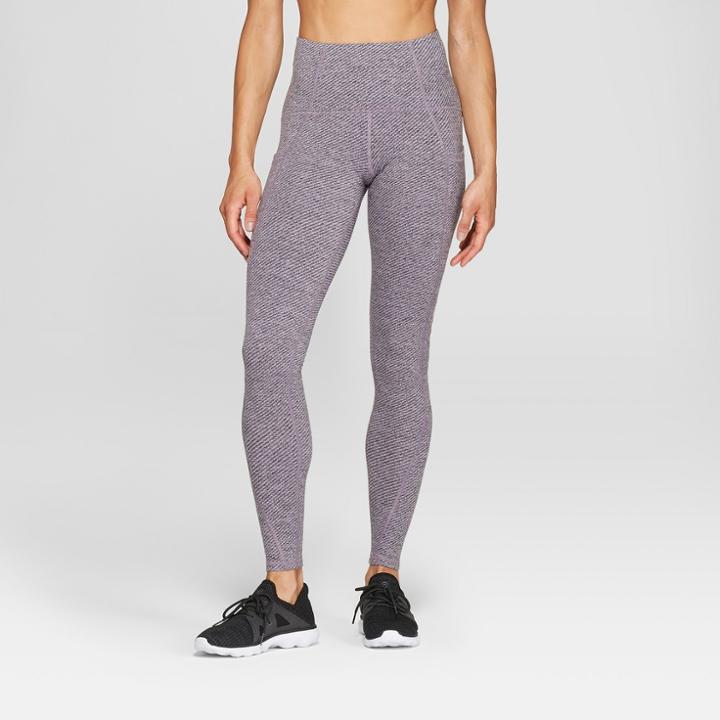 Women's Urban High-waisted Leggings 28.5 - C9 Champion Lilac Jacquard