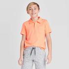 Petiteboys' Short Sleeve Knit Polo Shirt - Cat & Jack Orange