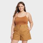 Women's Easy Seamless Cami - A New Day Brown