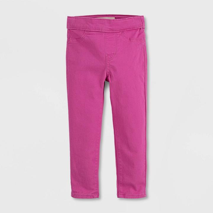Levi's Toddler Girls' Pull-on Fashion Pants - Pink