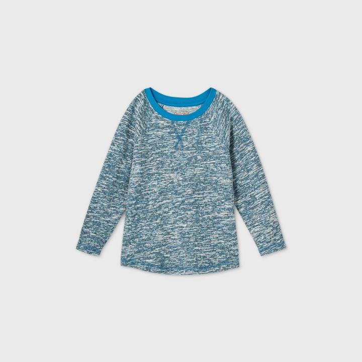 Toddler Boys' Raglan T-shirt - Cat & Jack Teal