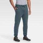 Hanes 1901 Fleece Jogger Pants - Indigo Blue S, Men's, Size: Small, Blue Blue