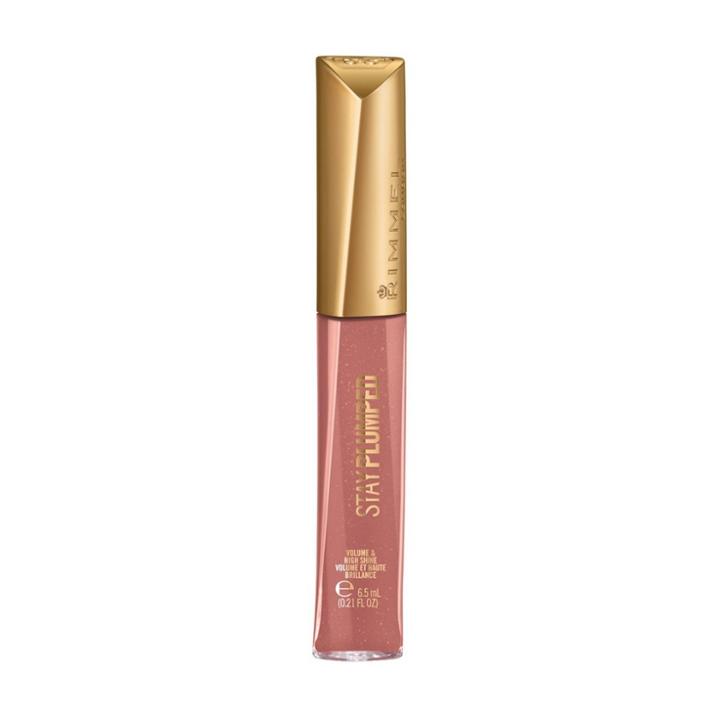 Rimmel Stay Plumped Lip Gloss - Mauve Mama