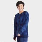 Boys' Fleece Crewneck Sweatshirt - All In Motion Blue