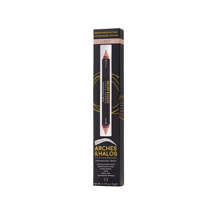 Arches & Halos Dual Ended Highlighter & Face Crayon Light