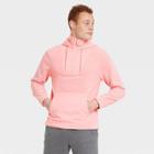 Men's Fleece Pullover Sweatshirt - All In Motion Pale Pink