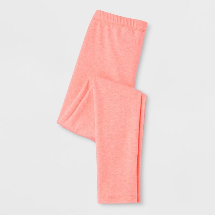 Girls' Leggings Pants - Cat & Jack Sunrise Coral