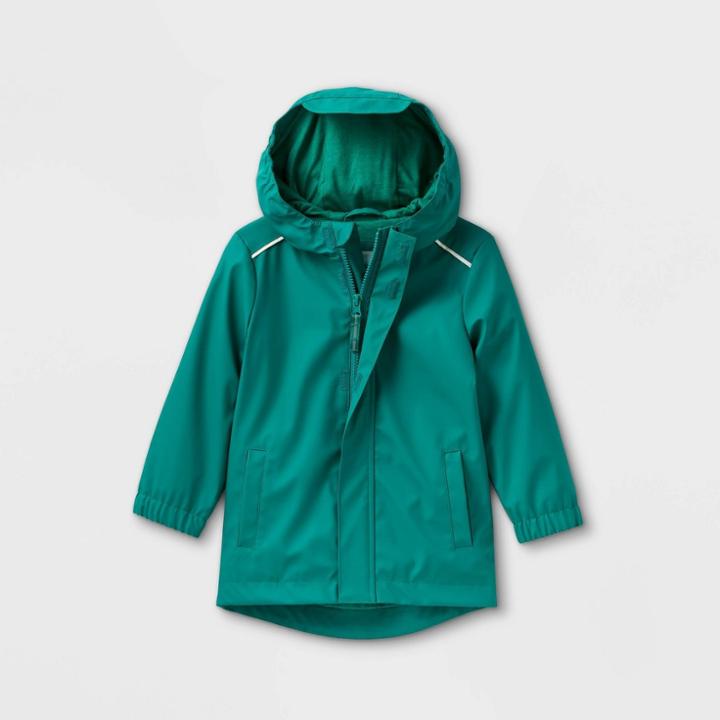Toddler Rain Jacket - Cat & Jack Green