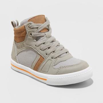 Toddler Boys' Wilfred High Top Sneakers - Cat & Jack Gray