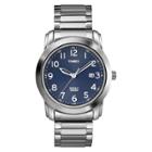 Men's Timex Expansion Band Watch - Silver/blue T2p132jt,
