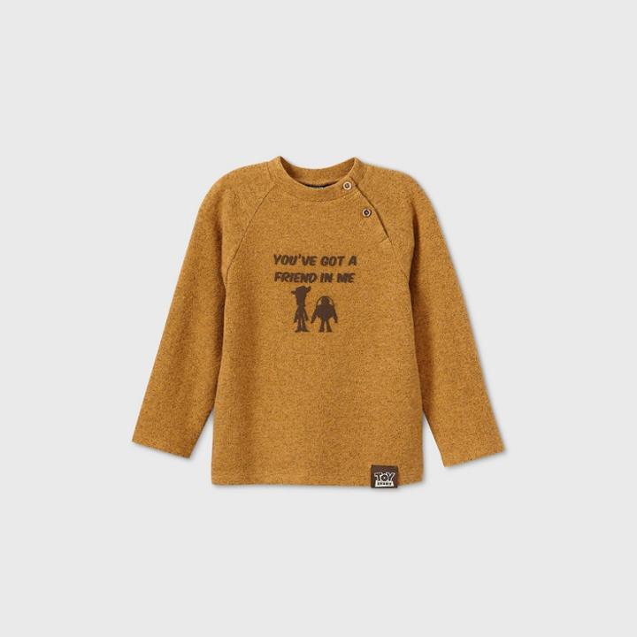 Disney Toddler Boys' Toy Story You've Got A Friend In Me Pullover - Yellow