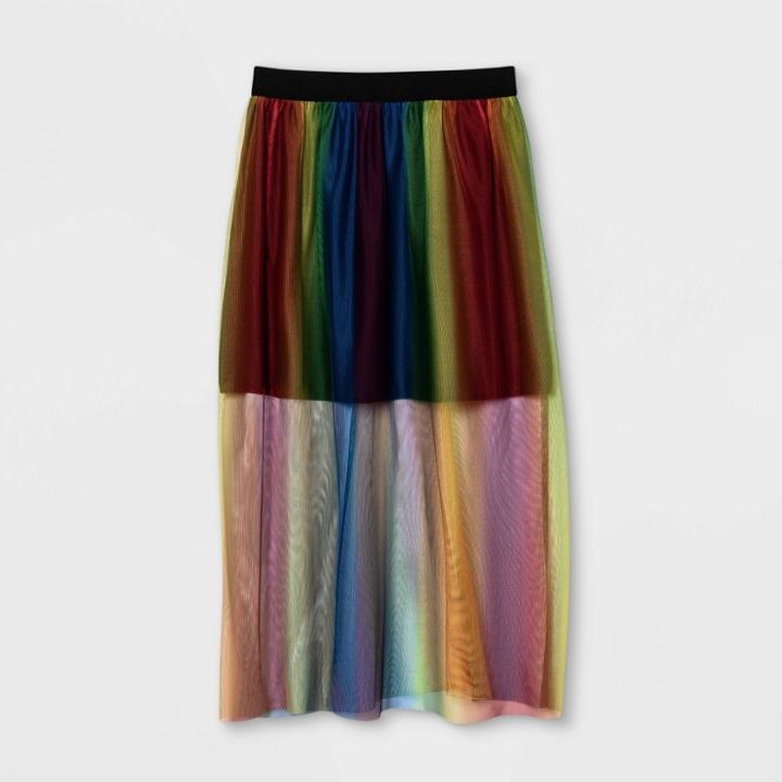 Ev Lgbt Pride Pride Gender Inclusive Kids' Rainbow Tutu