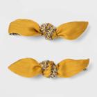 Target Hair Bow 2pc - A New Day Gold