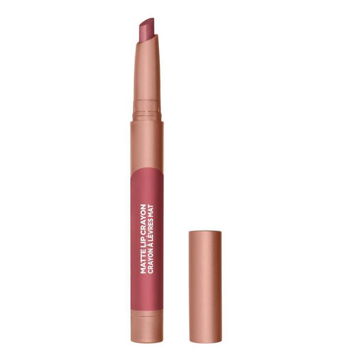 L'oreal Paris Infallible Matte Lip Crayon Lasting Wear Smudge Resistant Strawberry Glaze